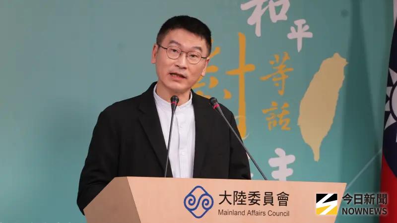 ▲針對網傳前立委邱毅求助一事，陸委會副主委梁文傑發聲回應。（圖／記者呂炯昌攝）