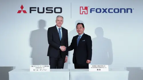 鴻海、三菱FUSO合資成立巴士公司　邁向數位化、電動化新紀元
