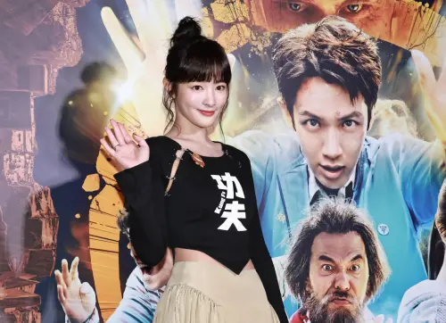 ▲王淨在台灣觀眾眼前消失一段時間，表示最近有在學習「禪柔」。（圖／記者吳翊緁攝）