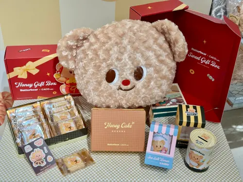 ▲「Butterbear甜心萬用包禮盒」過年送禮好澎湃。（圖／記者蕭涵云攝）
