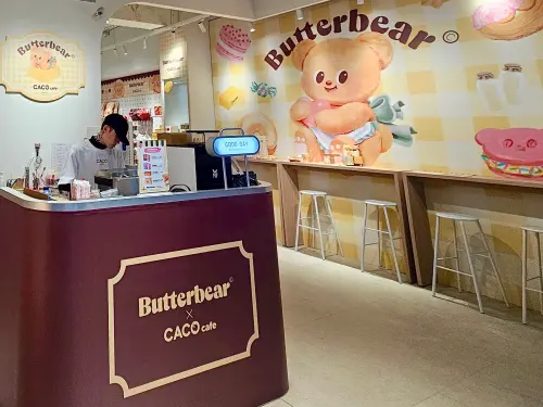 ▲Butterbear奶油小熊在台北！東區CACO複合店快來。（圖／記者蕭涵云攝）