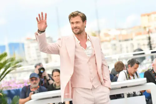 ▲克里斯漢斯沃人紅戲約不斷，常為了工作沒辦法待在澳洲的家中陪伴妻兒。（圖／美聯社／達志影像）