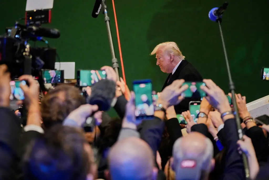 ▲美國總統川普（Donald Trump）已結束他在瑞士達沃斯世界經濟論壇的行程，啟程返回美國。（圖／美聯社／達志影像）