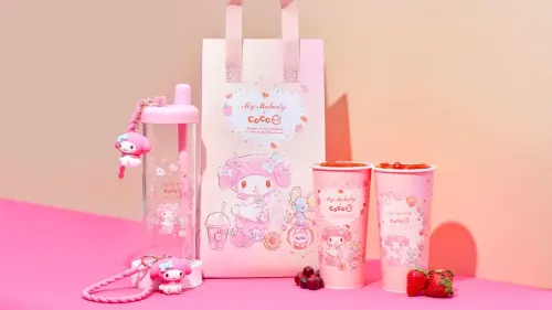 CoCo買一送一！美樂蒂聯名吊飾環保杯、保溫袋19元起　免費送貼紙
