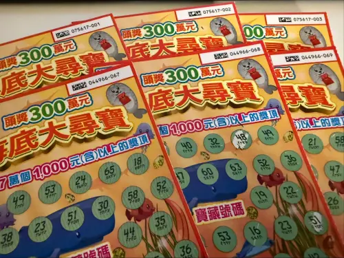 ▲記者實測購買2組3連號「300元海底大尋寶」，最終中獎4張，金額為2200元，小賺400元。（圖/記者張嘉哲攝）