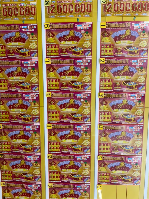 ▲2000萬超級紅包雖然標榜中獎率69.33%，不過其中獎率並不等於回本率，就算中獎也可能是小獎項而虧本哦！（圖/記者張嘉哲攝）