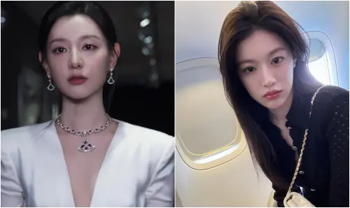 ▲金智媛（左）、高允真（右）都是皮膚白皙的氣質女神。（圖／翻攝自IG@geewonii、@goyounjung）