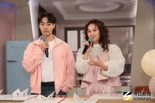 ▲張齡予（右）、朱宇謀共同主持《健康零距離》，節目今年初才慶祝播出三週年。（圖／記者陳明安攝影）