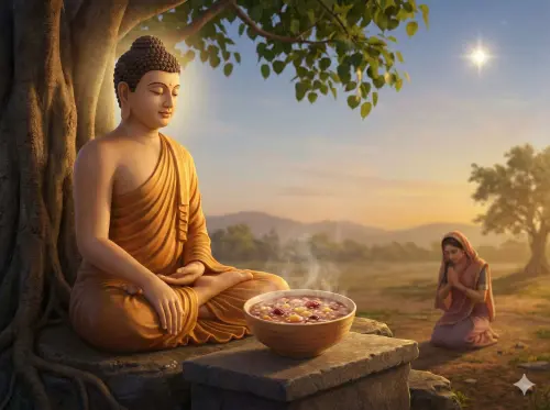 ▲臘八節由來相傳是釋迦牟尼佛在菩提樹下修行悟道、體悟生死輪迴的「成道之日」。（示意圖／AI生成）