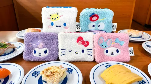 ▲藏壽司三麗鷗家族聯名最終回，滿額贈「毛絨零錢包」。（圖／藏壽司kurasushi.tw）