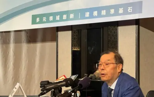 Huang, the Chair of PSMC, talks about the company's role in the semiconductor industry. (TCN)