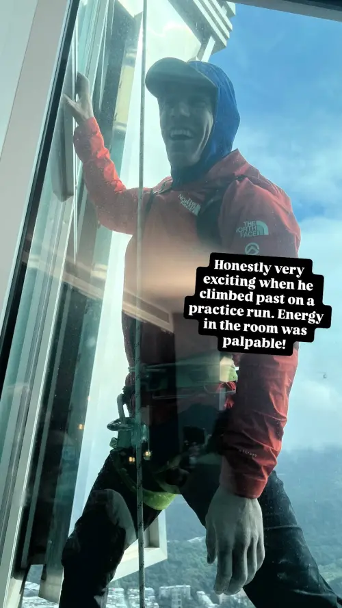 ▲霍諾德（如圖）的太太Sanni記錄他為爬101做訓練和測試的過程，老婆第一視角，果然帥氣。（圖／翻攝自Sanni IG@sannimccandless）