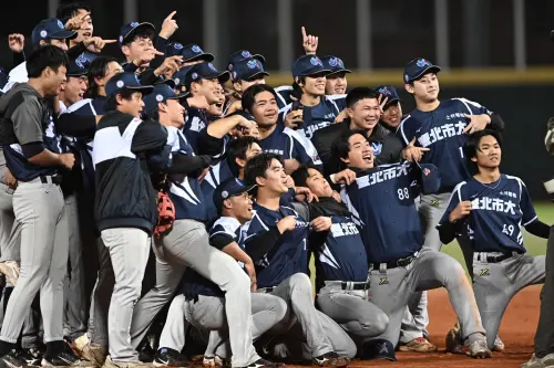 ▲北市大在114學年度UBL冠軍賽以6：2擊退國立體大，奪下隊史第5冠、近6年第3冠。（圖／大專體總提供）