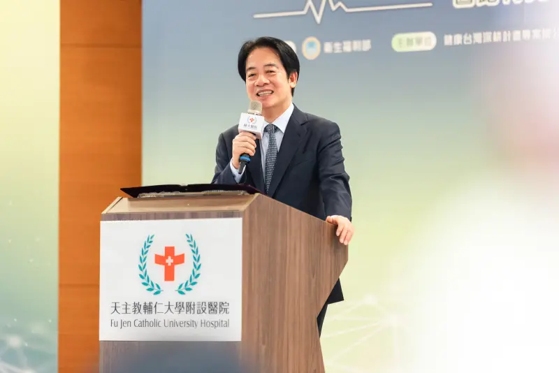 ▲賴清德表示，他雖然現在沒有從事醫療工作，「但是我個人認為，我沒有一天離開醫界！」（圖／總統府提供）