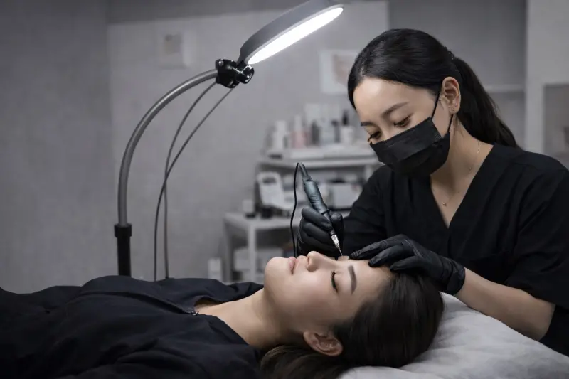 ▲在少輔會持續進行家庭工作的努力下，小玲的母親選擇以無條件的尊重與信任支持女兒，小玲不僅擺脫毒品陰影，完成霧眉技術培訓，更進一步成立個人工作室。（圖／高市少年隊提供）