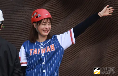 ▲賈永婕現身支持霍諾德。（圖／記者葉正勳攝）