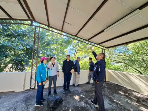 告別屋內下小雨　議員爭取桐林活動中心修繕
