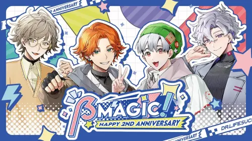 ▲阿萬的「動物朋友」在二週年企劃中「化為人形」。從左到右分別是貓下去、阿萬、豹子頭、Matsuko。（圖／擷取自YouTube頻道「厭世醫師阿萬」）