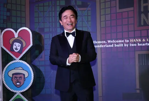 ▲吳宗憲（如圖）在Lulu與陳漢典的婚禮上的擔任證婚人，妙語如珠。（圖／記者林柏年攝）