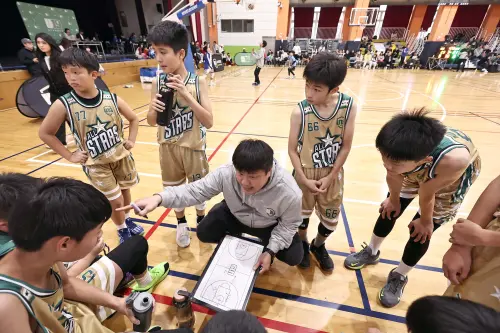 ▲U12明星賽金隊總教練王浩森來自台北大安國中。（圖／U19籃球聯盟提供）