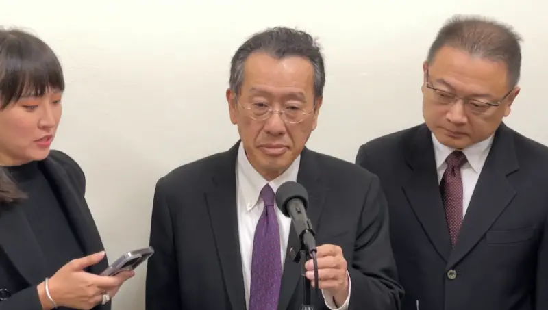 ▲國防部長顧立雄說，不是哪個高層異動就足以來推斷。（圖／翻攝畫面）