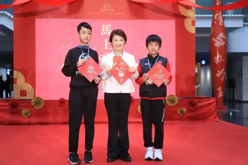 ▲台中市今年推出「小學生版」單字春聯。（圖／台中市政府提供，2026.01.26）