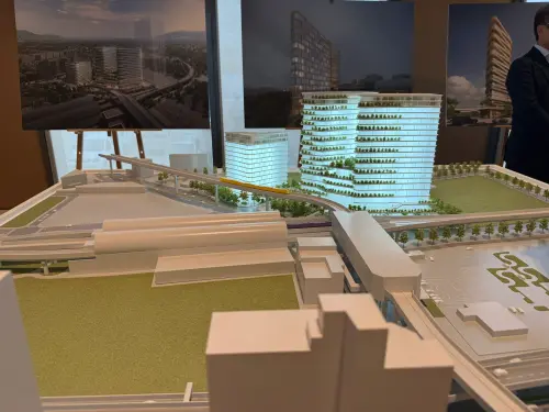 ▲新莊北側知識產業園區轉運站預計在今年動工，2030年完工。（圖／記者張家瑋攝）