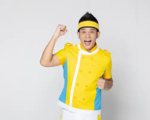 香蕉哥哥透露不老祕訣，少吃一點跟小孩相處倍感快樂顯年輕！（圖／東森電視提供）