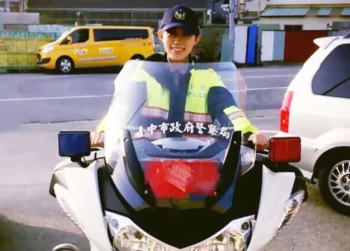 ▲李芷儀過去當警察時，在台中值勤。（圖／李芷儀IG@seventtova）