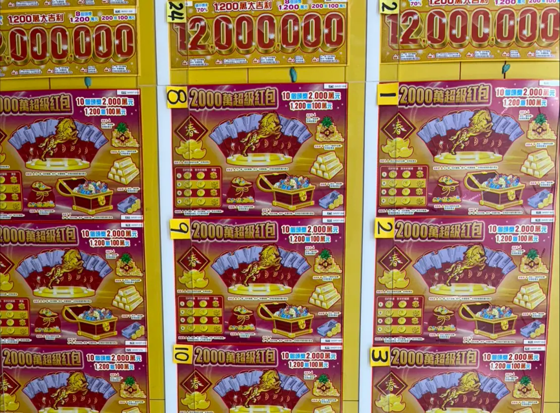 ▲2000元刮刮樂「2000萬超級紅包」自從台彩第一年推出之後，往後每年都是春節刮刮樂重點款式，今年最新款當然也沒缺席。（圖/記者張嘉哲攝）