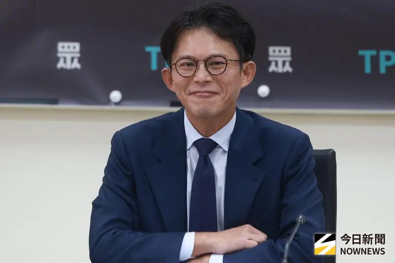 ▲黃國昌稱新北藍白合不急，更扯真正比較急的是民進黨，台北人都找不到。（圖／記者葉政勳攝，2026.01.26）