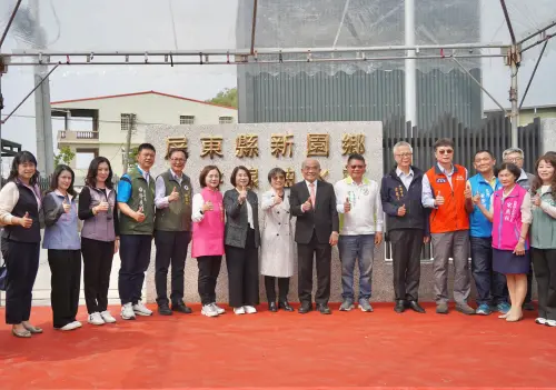 鹽埔漁港B、C幹線抽水站啟用　守護新園防洪安全
