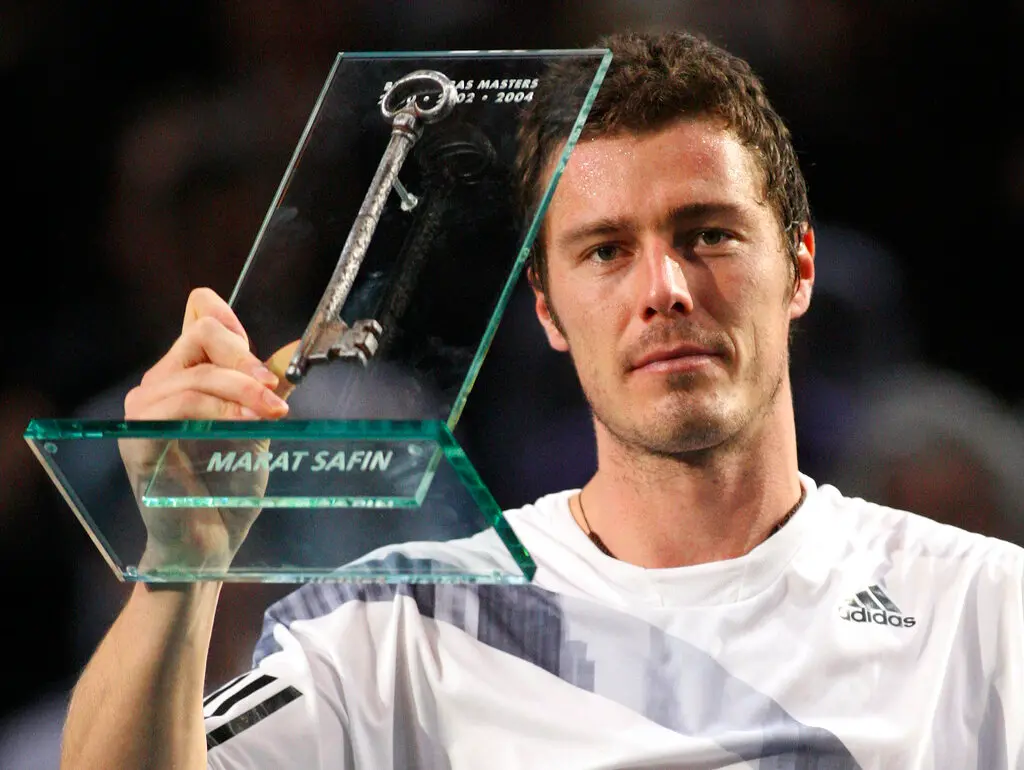 ▲今（27）日是俄羅斯網壇傳奇「沙皇」沙菲（Marat Safin）的46歲生日。（圖／美聯社／達志影像）