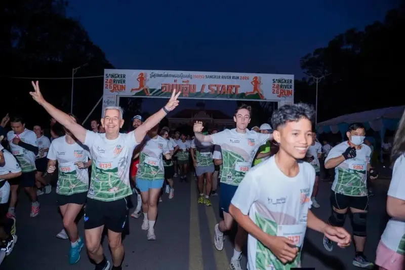 ▲法爾藝術學院近期辦理慈善路跑，有超過400人一起響應，將募集的資金用在邊境難民的收置中心。（圖／法爾藝術學院）