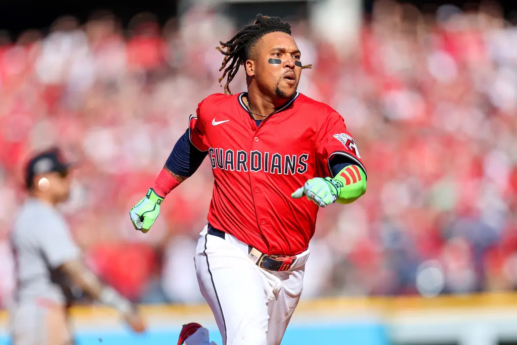 ▲MLB克里夫蘭守護者強打拉米瑞茲（Jose Ramírez）金奇傳出將退出WBC世界棒球經典賽，但多明尼加棒球聯盟出面闢謠，表示拉米瑞茲不會退賽。（圖／美聯社／達志影像）