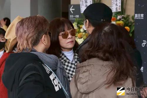 ▲龍千玉（戴墨鏡）與曹西平感情親如家人。（圖／記者葉政勳攝影）