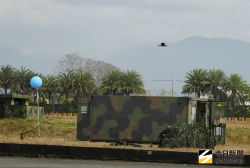 ▲115年春節加強戰備操演，無人機深入敵軍陣地模擬發動攻擊。（圖／記者呂炯昌攝）