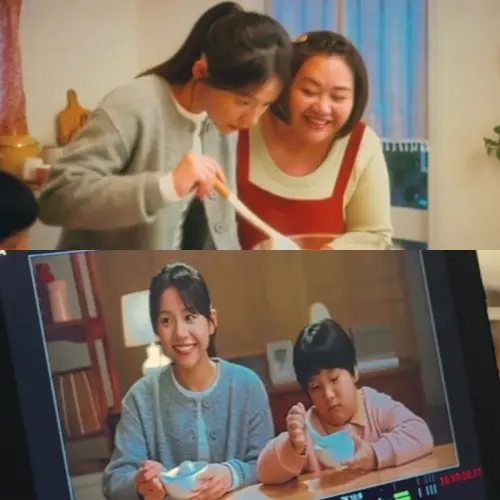 ▲羅晨恩（上下圖左）曾經和鍾欣凌（上圖右）演出湯圓廣告。（圖／星光佳世文化娛樂有限公司IG@stargeneration.ent）