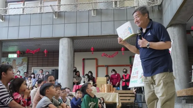 ▲高雄兒童美術館將於2月1日下午3時30分，在兒美館一樓中庭舉辦「歲時好味：過年故事會」。（圖／兒美館提供）