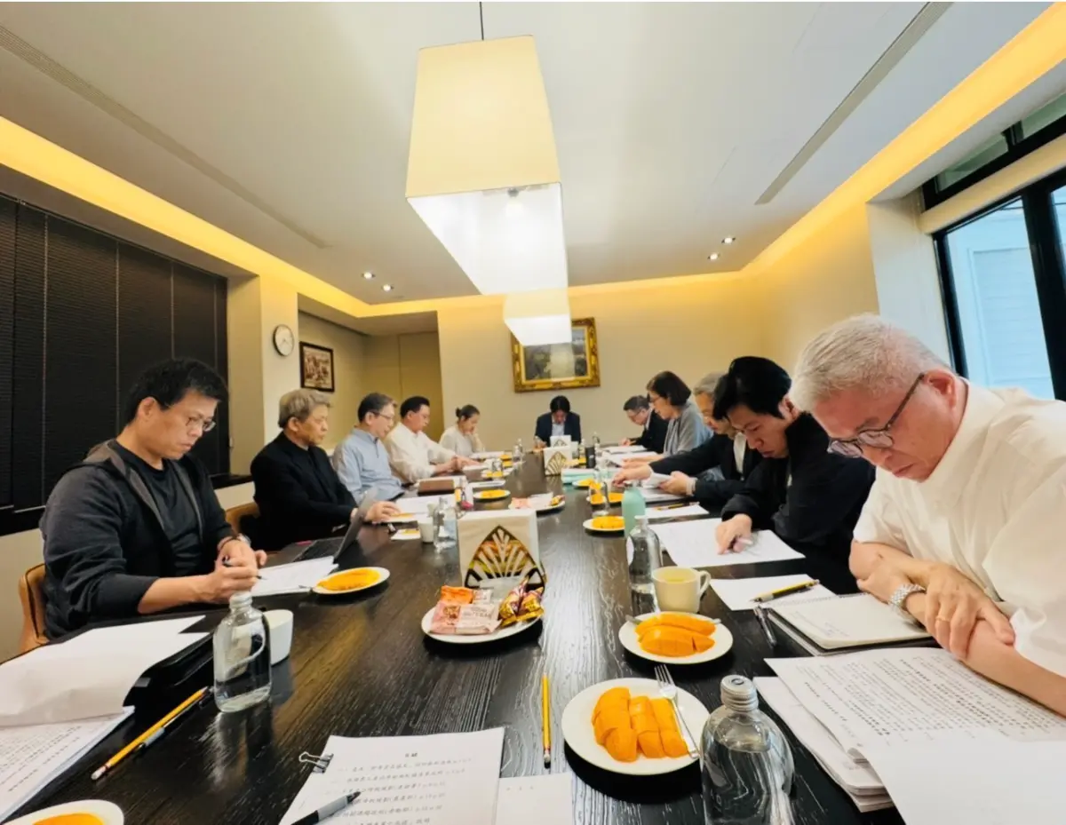 ▲賴清德與行政團隊在官邸開會。（圖／總統府提供）