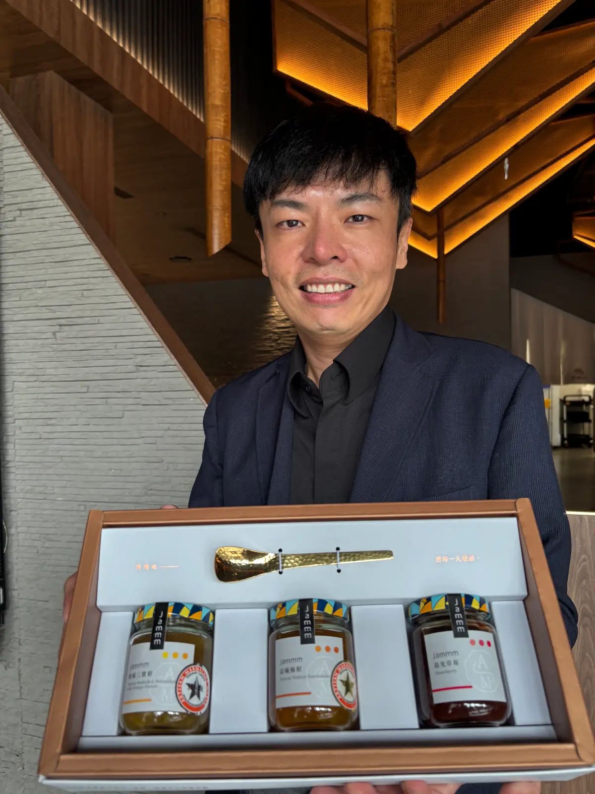 ▲北澤國際餐飲集團旗下手作果醬品牌Jammm，以純粹風味與職人工藝在國際大賽大放異彩，（圖／記者金武鳳攝，2026.1.28)