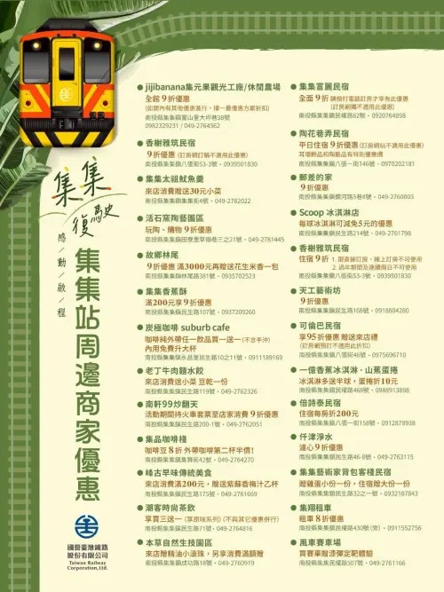 ▲台鐵集集線彩繪列車限定優惠一次看。（圖／台鐵公司）