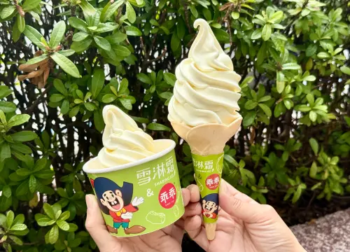 ▲7-11本月霜淇淋新口味，「乖乖奶油椰子雪淋霜」霜淇淋。（圖／7-11.com.tw）