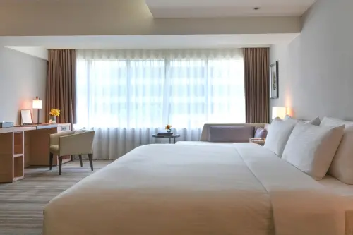 ▲國泰飯店觀光事業也推新春優惠 ，入住送2026點會員點數。（圖。／國泰飯店觀光事業提供 www.cathayhotel.com.tw）