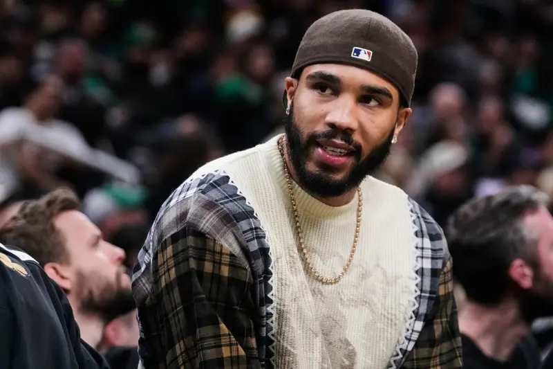 ▲波士頓塞爾提克隊球星傑森·塔圖姆（Jayson Tatum）首度公開談論2024年巴黎奧運期間遭總教練史蒂夫·科爾（Steve Kerr）棄用的心路歷程，直言這段經歷對他造成了深遠的影響。（圖／美聯社／達志影像）