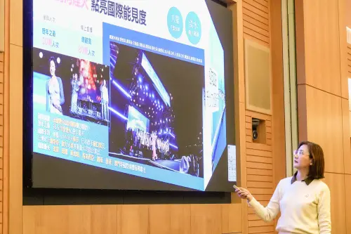 ▲新北市政府文化局長張䕒育今（28）日於市政會議，以「藝動新北、文化同行」為主題，報告108年至114年間文化政策推動成果。（圖／新北文化局提供）