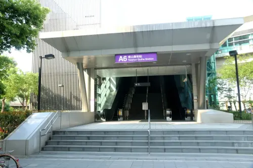 ▲「貴和安居B」距離機場捷運A6「泰山貴和站」僅約500公尺。（圖／翻攝Google評價）