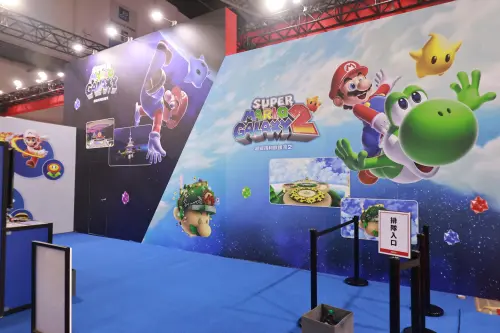 ▲2026台北國際電玩展任天堂攤位。（圖／記者吳翊緁攝）