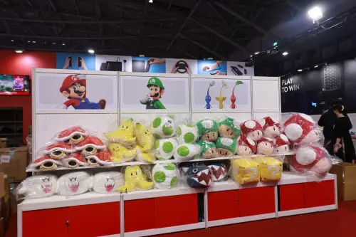 ▲2026台北國際電玩展任天堂攤位。（圖／記者吳翊緁攝）