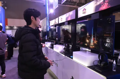 ▲2026台北國際電玩展PlayStation攤位。（圖／記者吳翊緁攝）